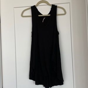 Free People Black Tank Top